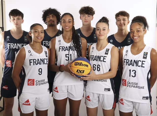 Les équipes de France U17 du 3×3 démarrent leur Coupe d’Europe ce vendredi