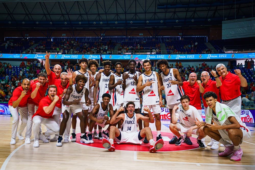 L’équipe de France U17 masculine finit avec le bronze !