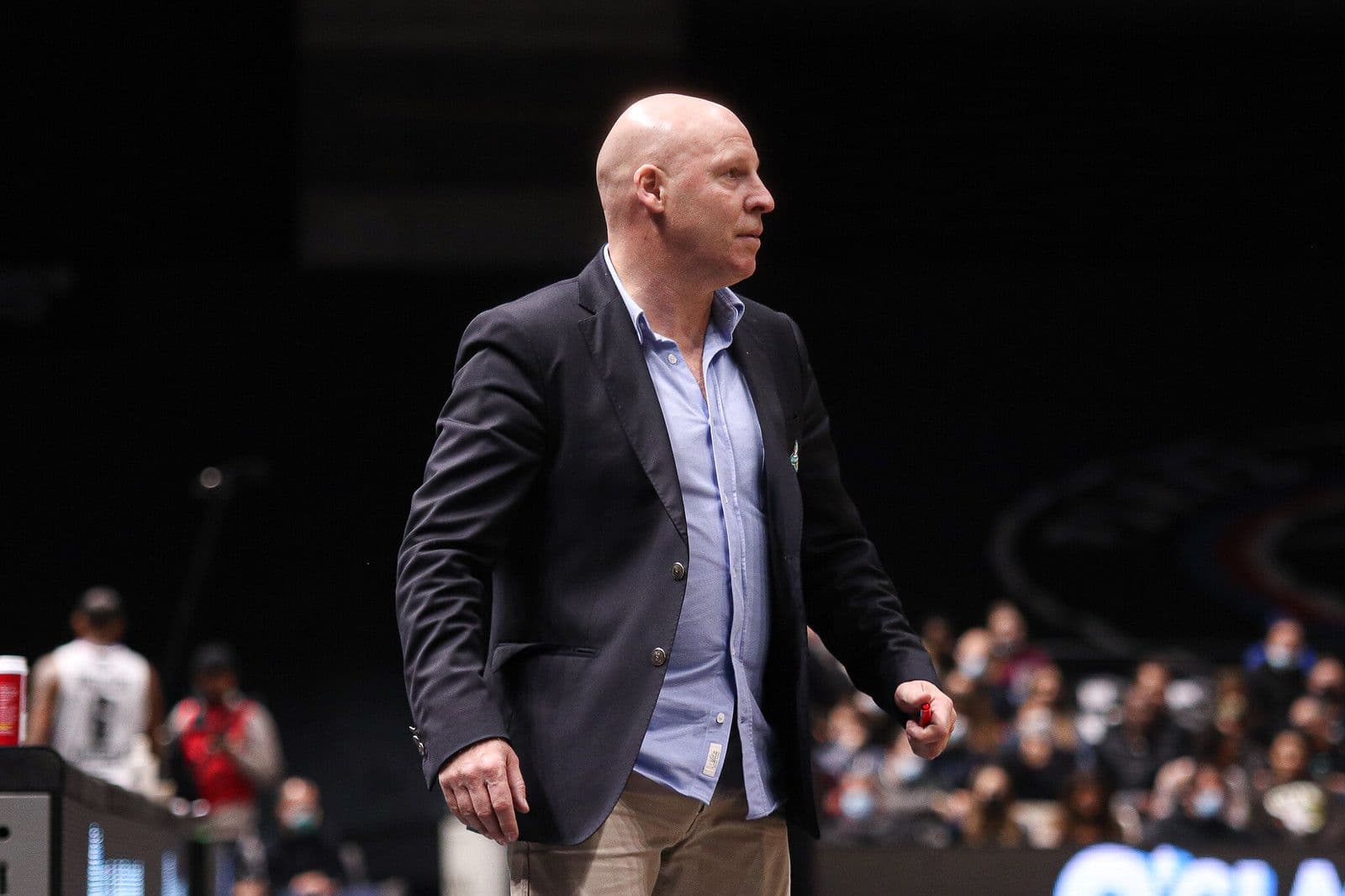 Eric Bartecheky avant d’affronter les Metropolitans 92 : « Ils peuvent faire exploser l’adversaire en un quart-temps »