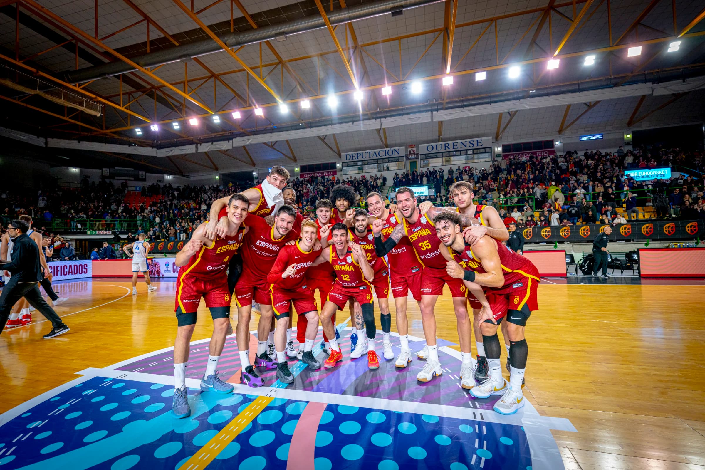 Les onze premières équipes qualifiées pour l’EuroBasket 2025