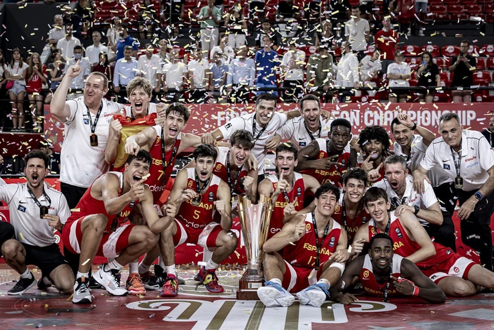 Un autre titre pour l’Espagne, championne d’Europe U18 masculine