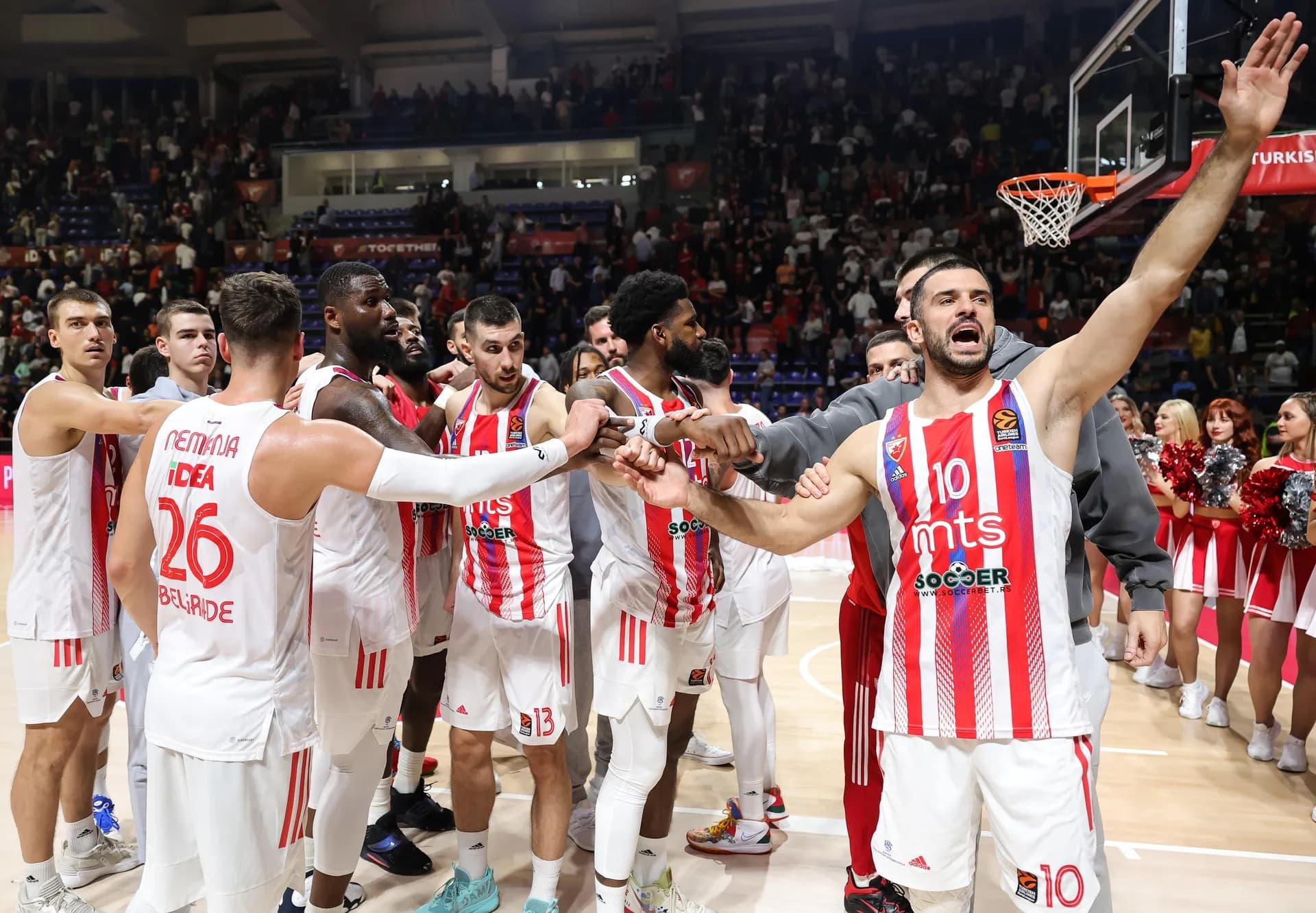 L’Étoile Rouge privée de quatre joueurs pour son déplacement à Monaco