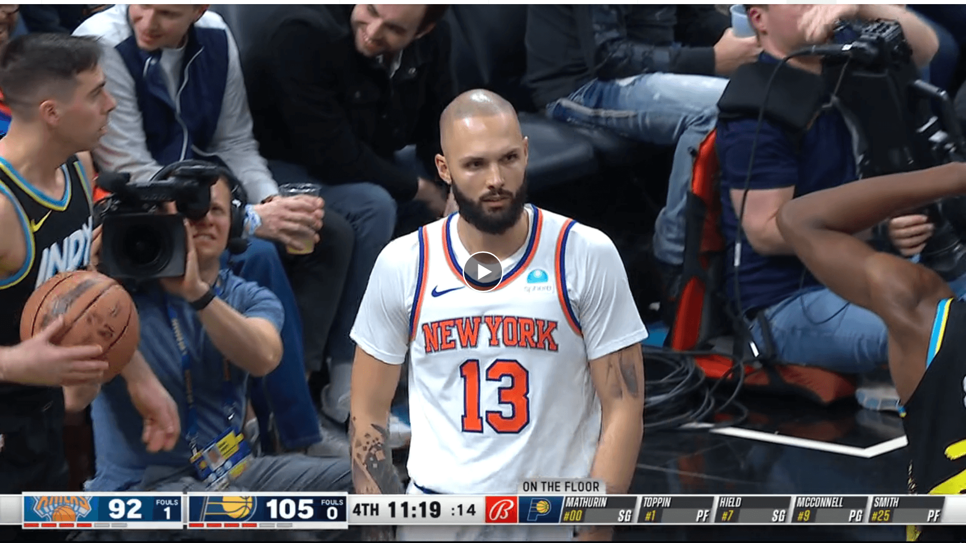 Evan Fournier de retour à New York, avec Détroit