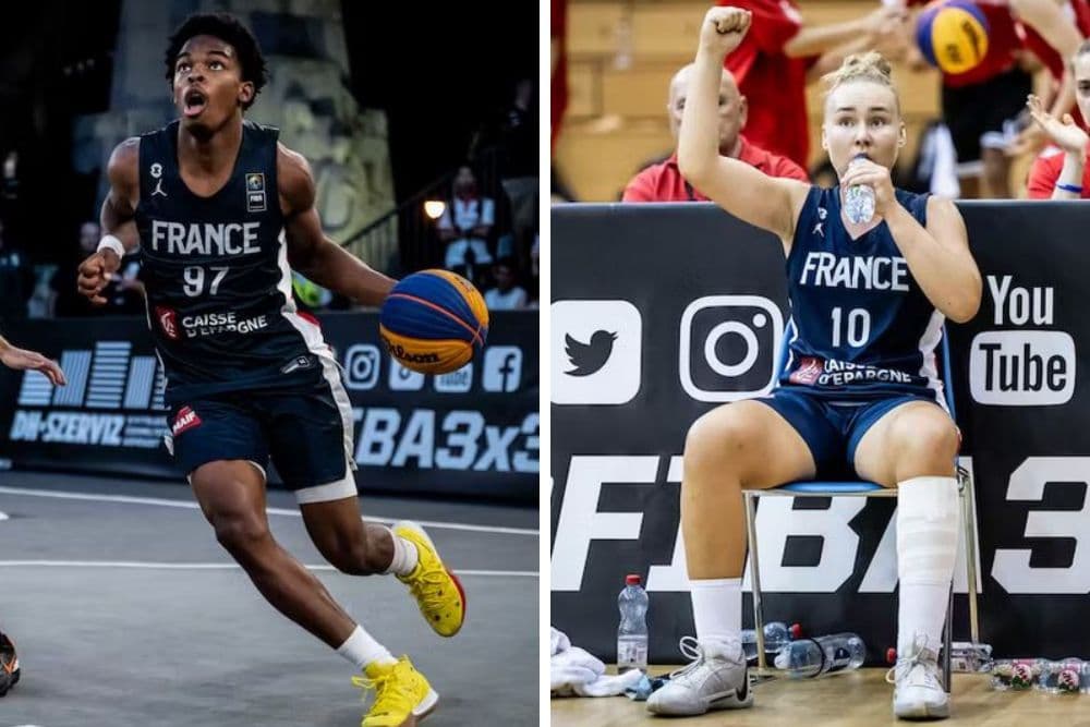 Evan Boisdur (Gravelines-Dunkerque) et Charlotte Abraham (Villeneuve-d’Ascq) dans les équipes types du Mondial U18 3×3