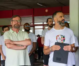Fabrice Lefrançois, coach de la saison en Betclic ELITE en 2025, s'occupe du FAB 5 Camp depuis 15 ans