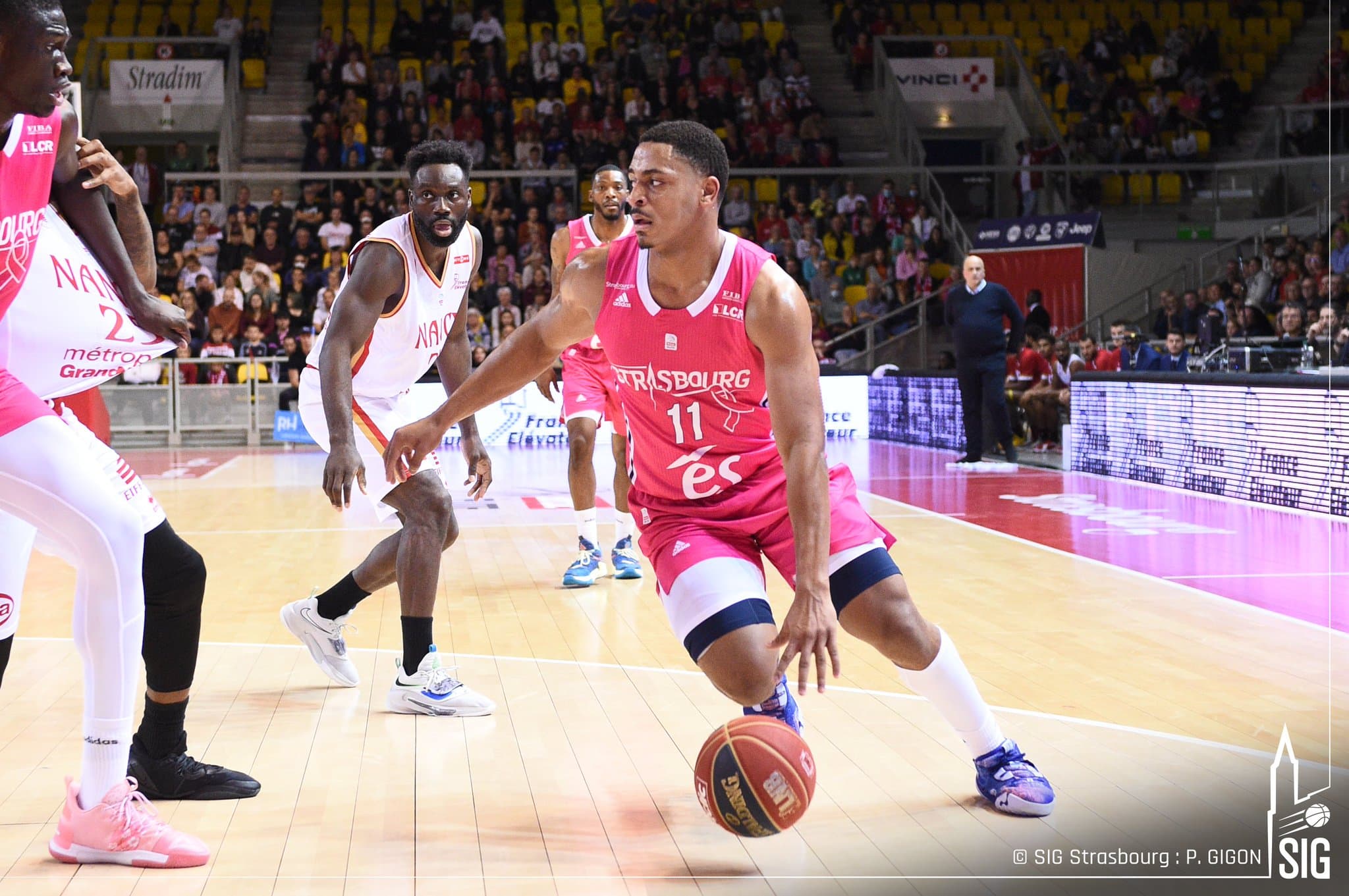Strasbourg s’impose face à un SLUC Nancy accrocheur