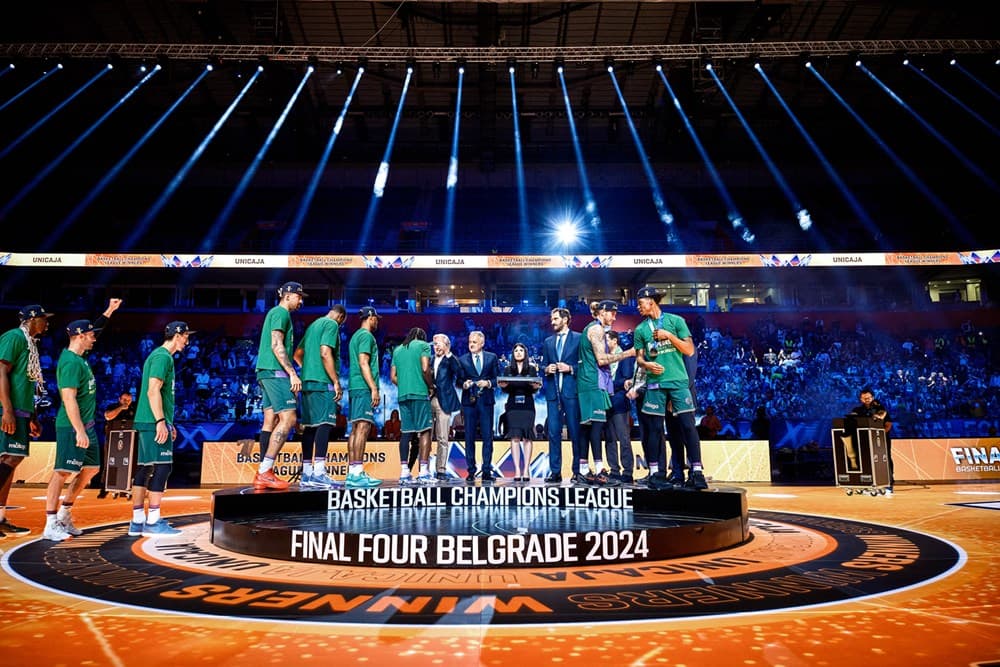 Un parquet LED mais une faible affluence au Final Four de la BCL