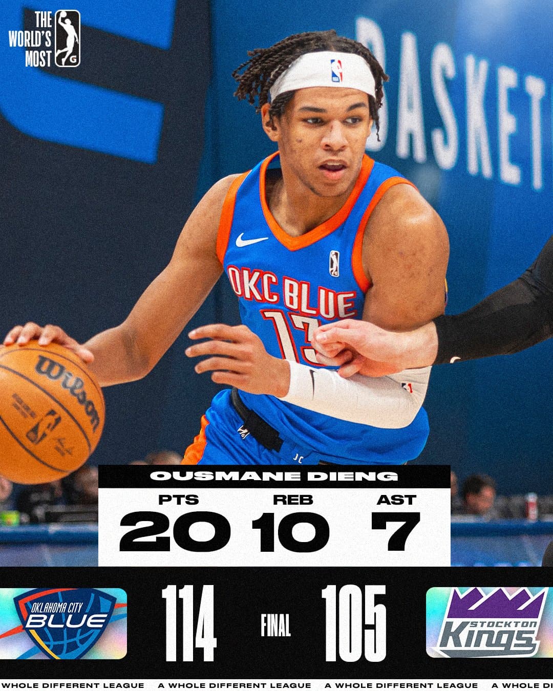 Ousmane Dieng frôle le triple-double, Doumbouya moins en vue