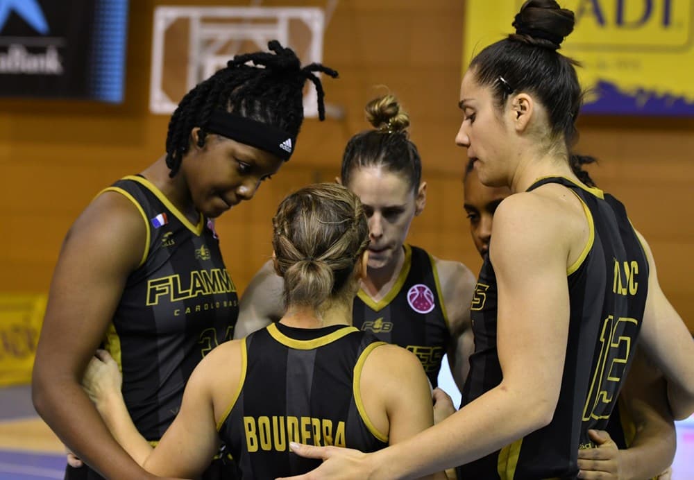 Les Flammes Carolos décimées pour le match retour contre l’ASVEL Féminin