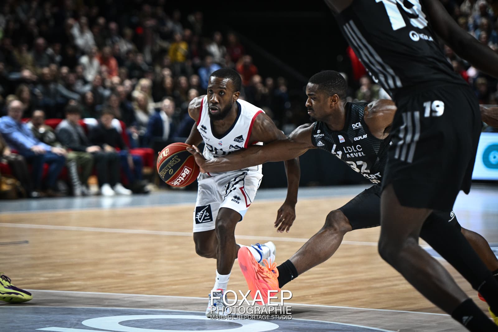Pas de David Holston (Dijon) contre l’ASVEL !