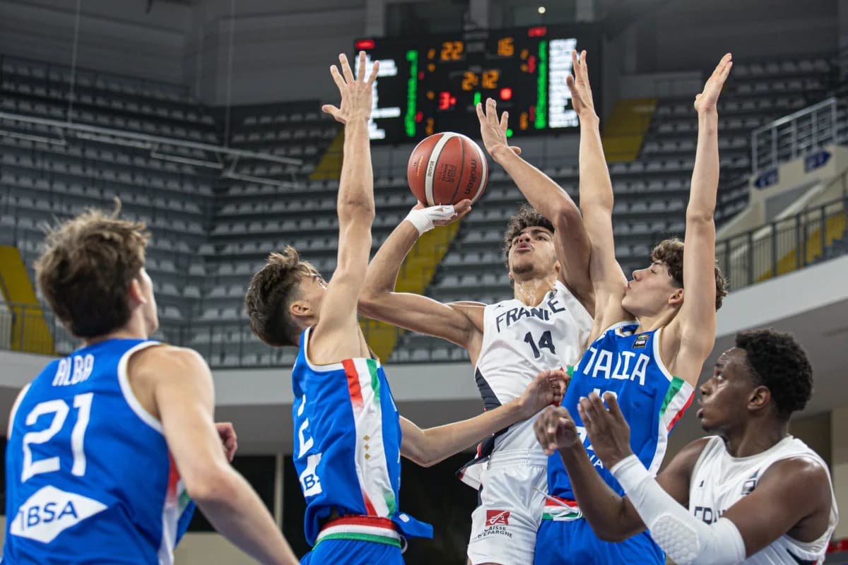 Énorme désillusion pour les Bleuets tenants du titre, éliminés par l’Italie en quart de l’Euro U16 !
