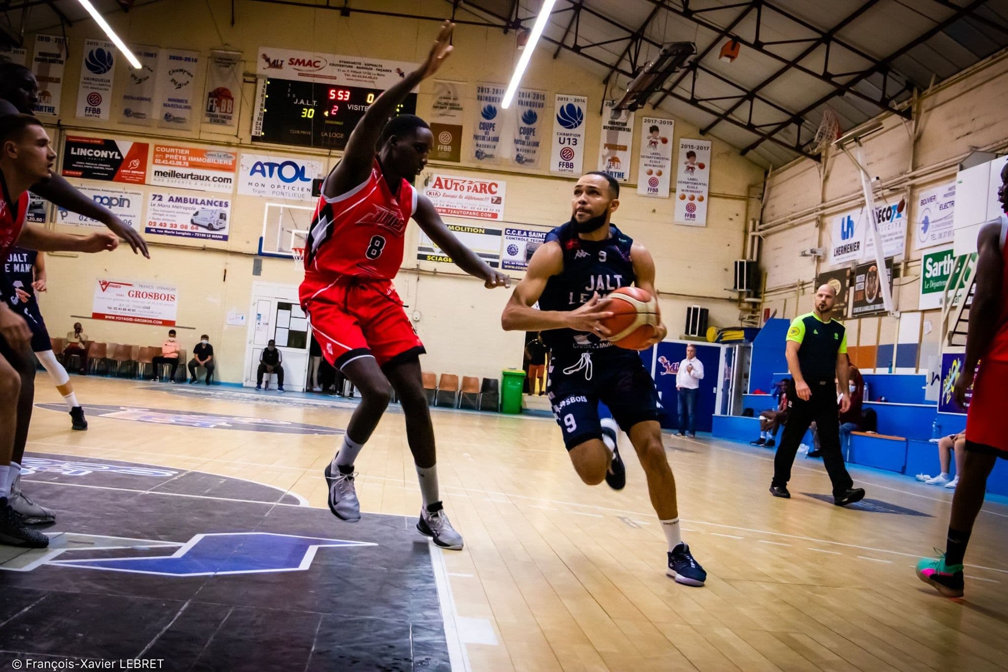François Kuyo partenaire d’entraînement de Cergy-Pontoise