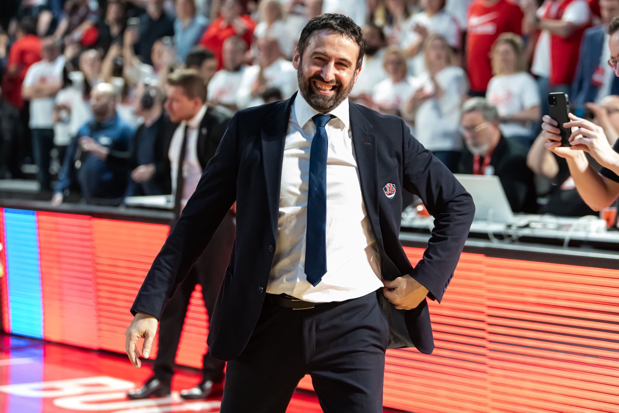 Frédéric Fauthoux déjà la tête à la finale d’EuroCup : « Ce match n’est pas une fin en soi »