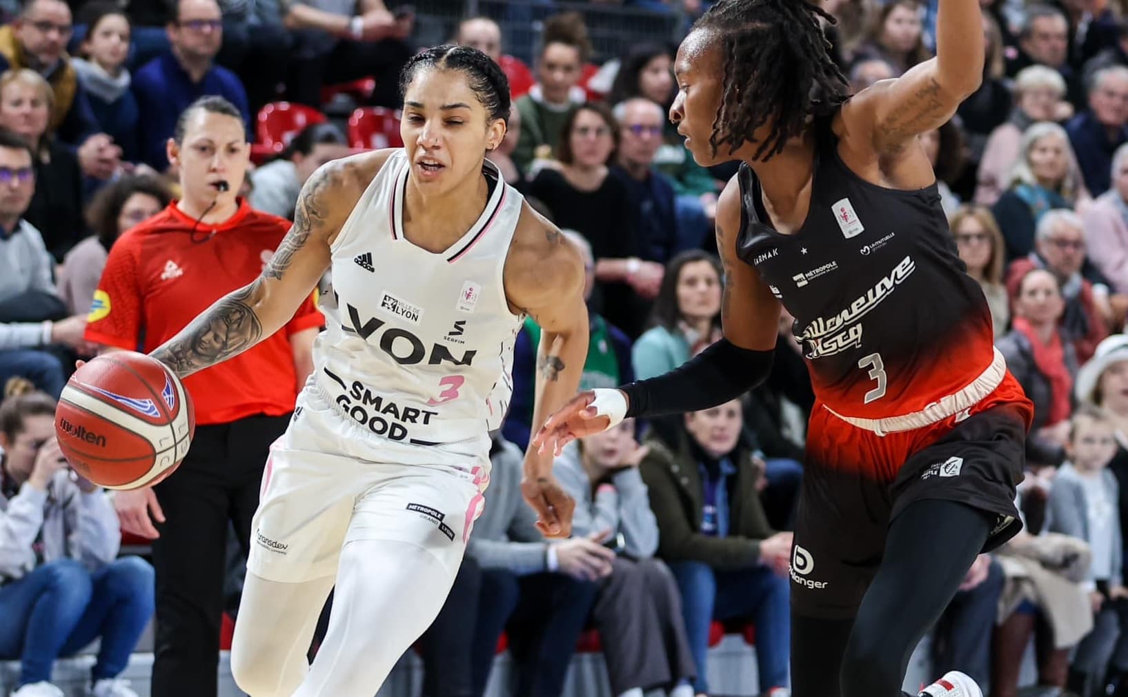 L’ASVEL Féminin a dominé le choc contre Bourges