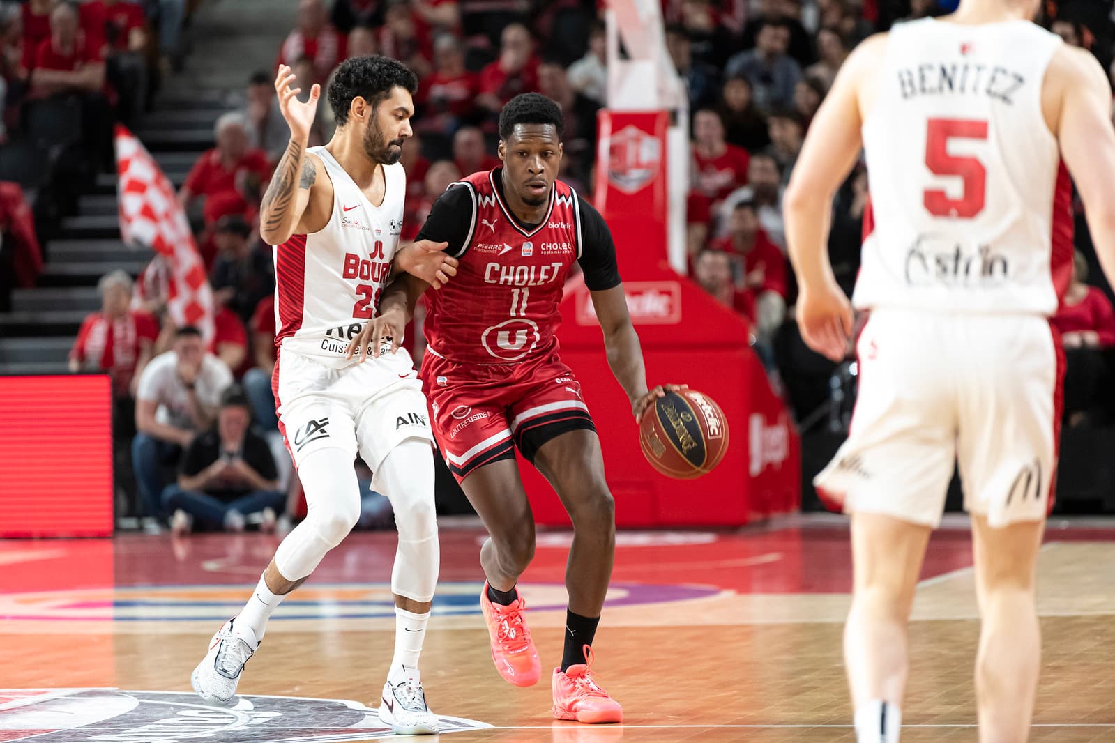 Gérald Ayayi de retour plus vite que prévu : un soulagement pour Cholet
