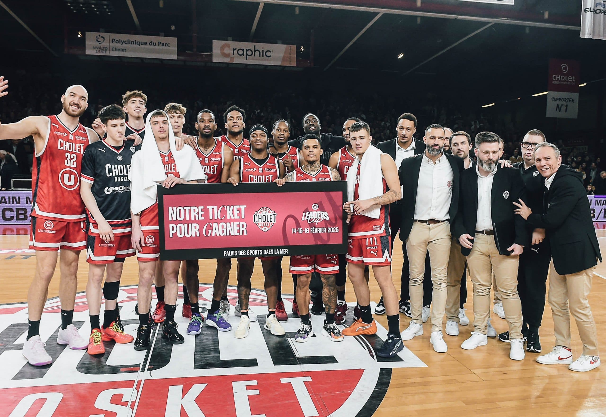 Cholet Basket premier qualifié pour la Leaders Cup : « On ira pour essayer de la gagner ! »