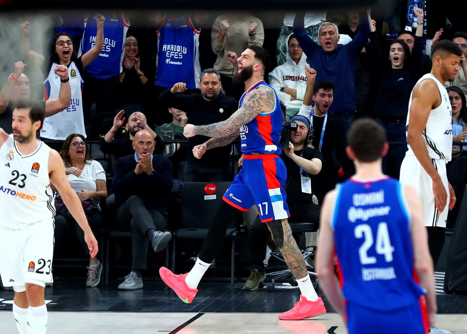 Vincent Poirier au bon souvenir du Real Madrid, Sylvain Francisco n’enchaîne pas après son record