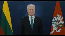 Gitanas Nausėda suit avec assiduité les résultats du Zalgiris Kaunas