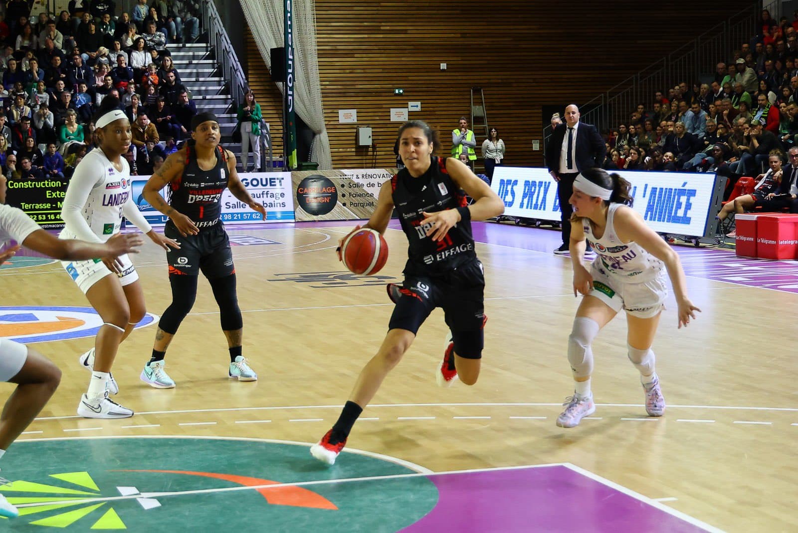 Le cauchemar de l’ASVEL se poursuit chez la lanterne rouge, record en LFB battu pour Janelle Salaün