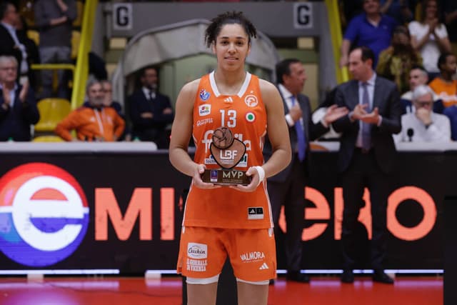 Championne d’Italie, Janelle Salaün est la MVP de la finale !