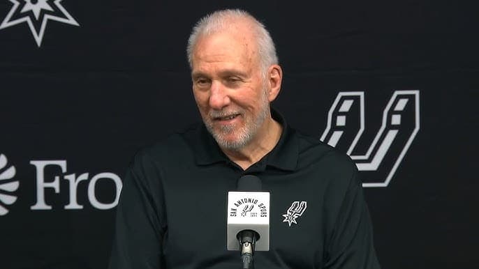Gregg Popovich ne reviendra pas sur le banc des Spurs cette saison