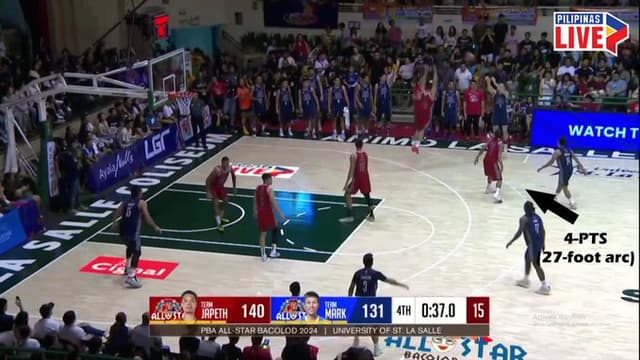 Première mondiale aux Philippines : une ligne à 4-points introduite !