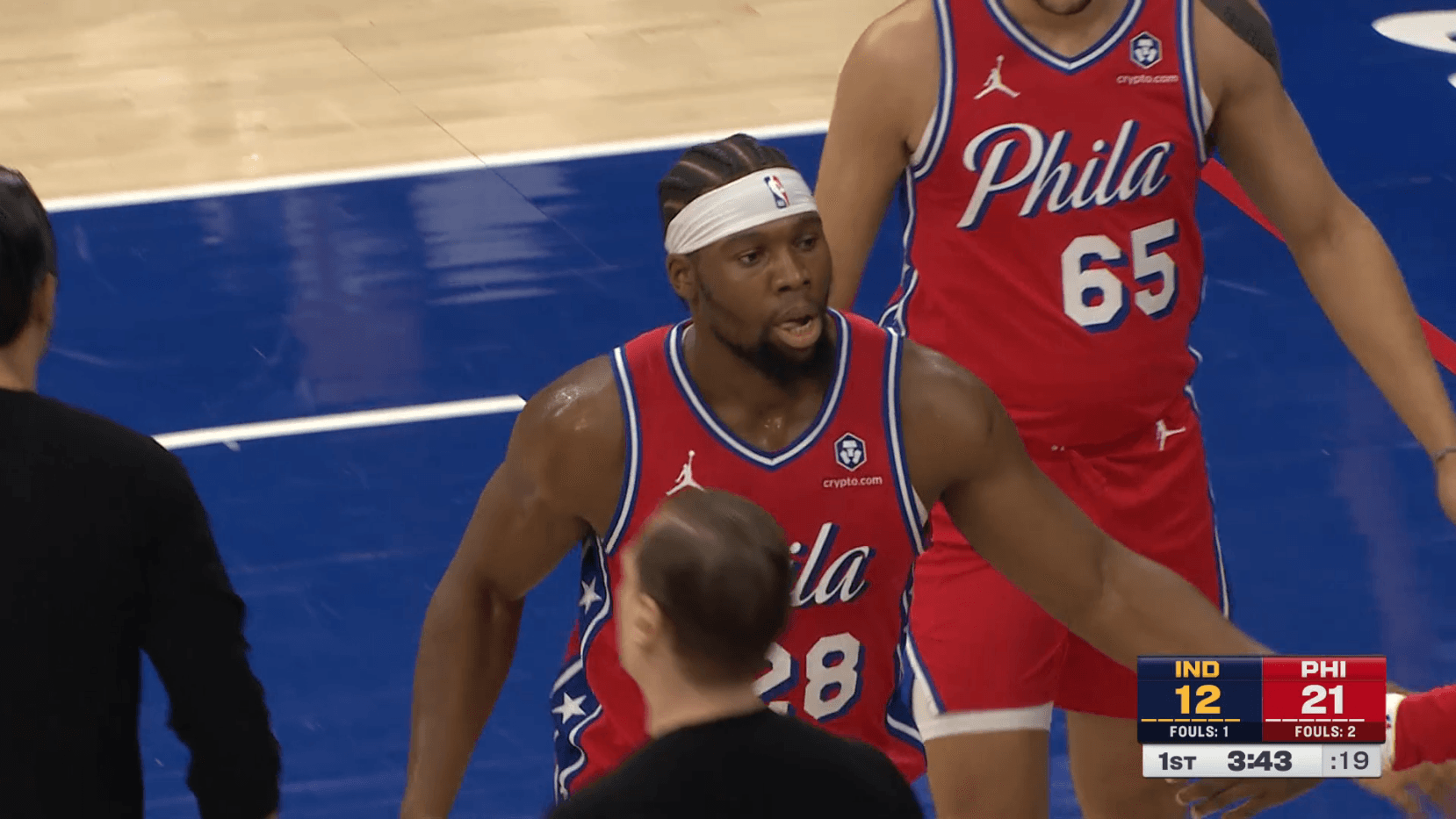 Guerschon Yabusele signe son record de rebonds en NBA, mais Philadelphie chute face à Indiana