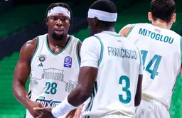 Guerschon Yabusele et Sylvain Francisco sont très productifs pour leurs débuts avec le Panathinaikos Athènes