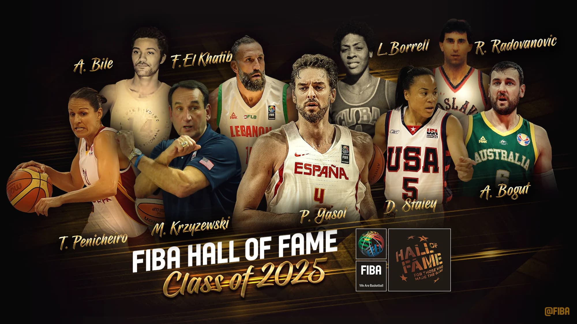 Trois ancien(ne)s du basket français parmi la classe 2025 du Hall of Fame FIBA