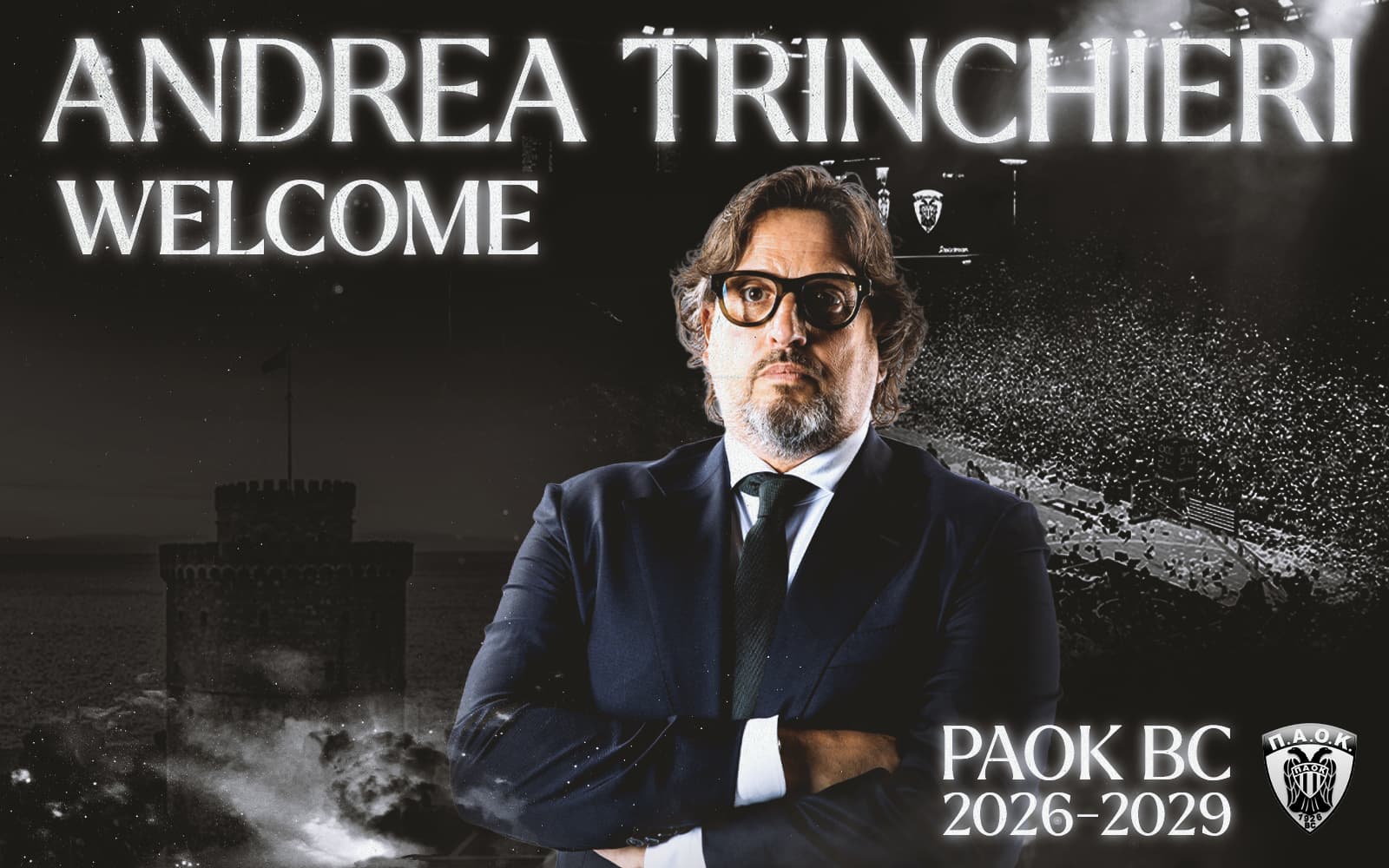 Andrea Trinchieri au PAOK : nouvelle ère à Thessalonique