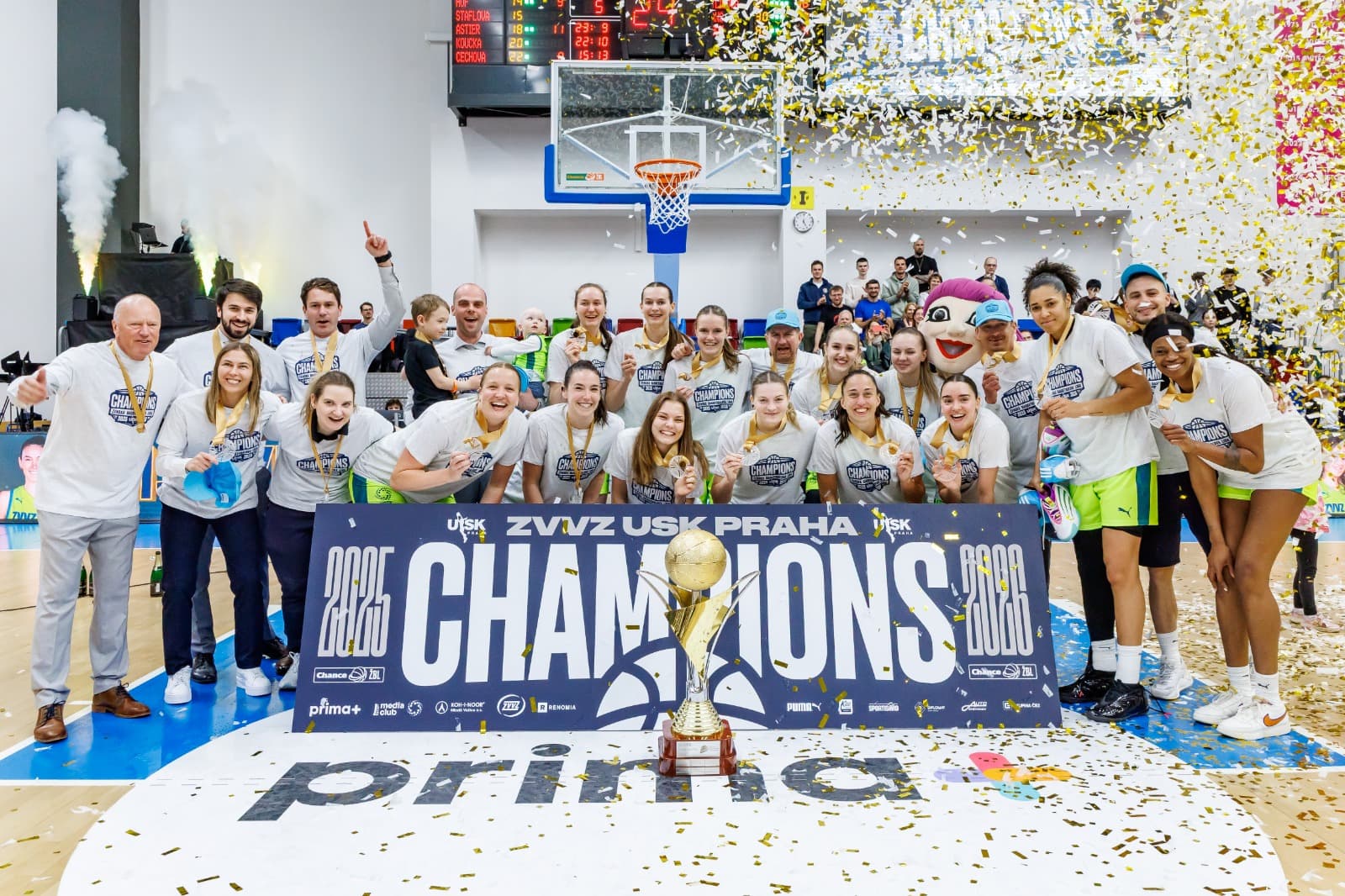 16e titre consécutif en République tchèque pour Prague : les trois Françaises sacrées, Valériane Ayayi MVP