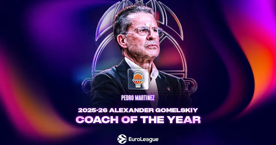 Pedro Martínez sacré coach de l’année en EuroLeague après avoir propulsé Valence à la 2e place