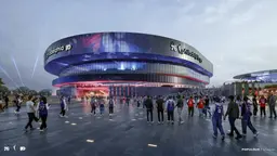 Cette nouvelle salle devrait pouvoir accueillir jusqu'à 20 000 spectateurs.