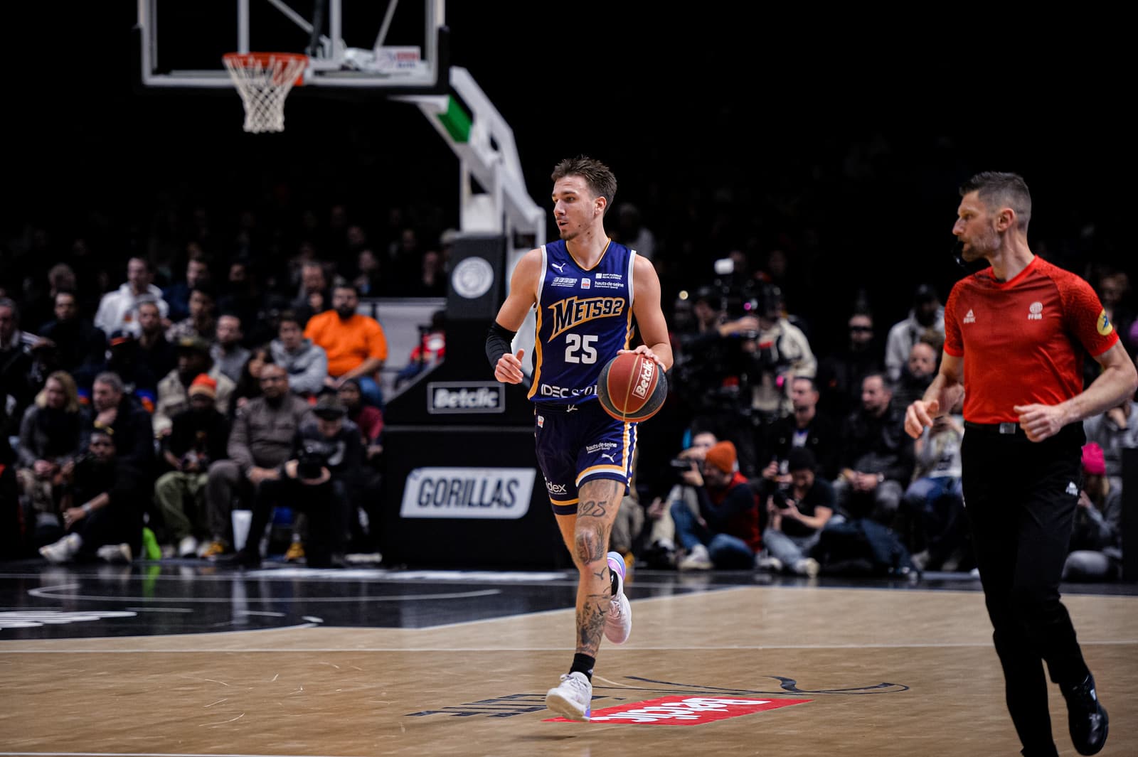 Metropolitans 92 : Hugo Besson forfait contre Dijon