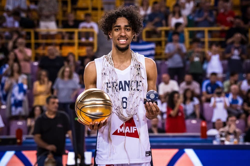 Ilias Kamardine MVP de l’EuroBasket U20 2023