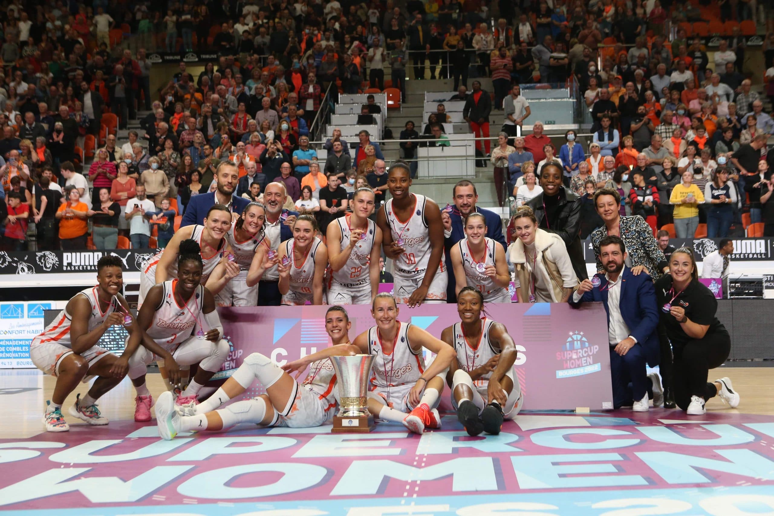 Bourges remporte la Supercoupe d’Europe