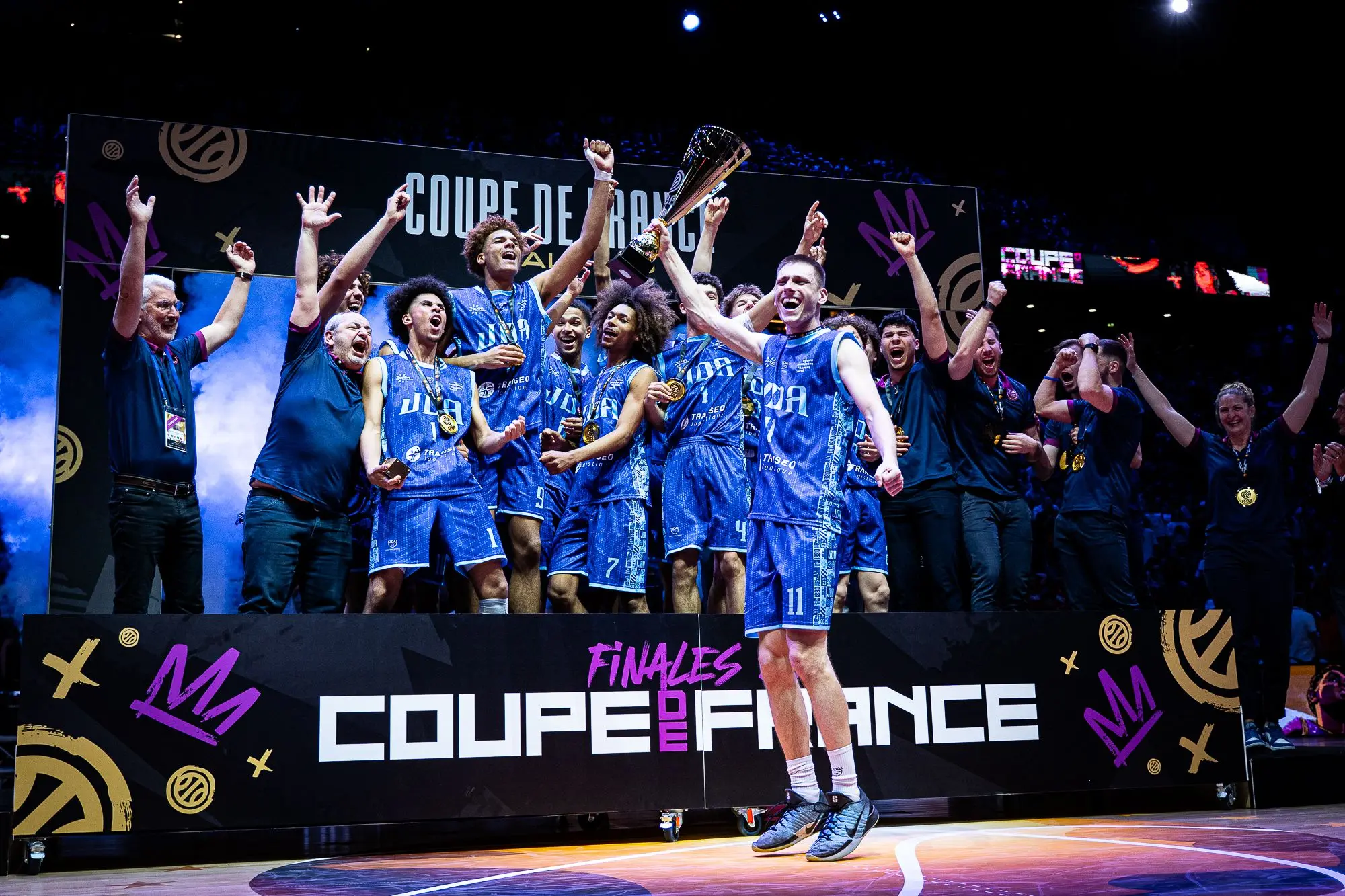 La JDA Dijon remporte la première Coupe de France U18 de son histoire au terme de sa première finale, Le Mans encore finaliste malheureux