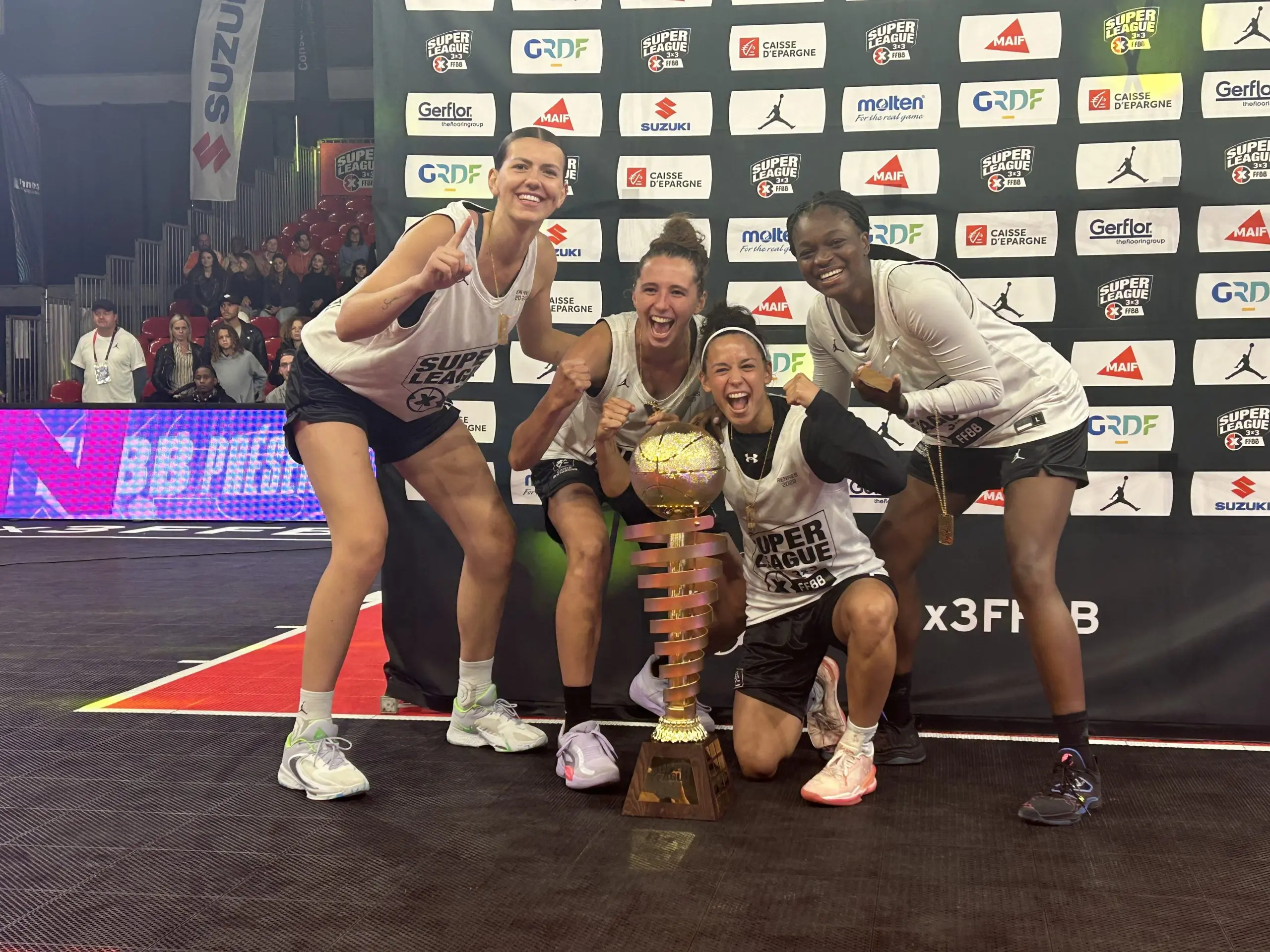 Tchaff Rueil inscrit son nom au palmarès de l’Open de France Superleague 3×3 FFBB