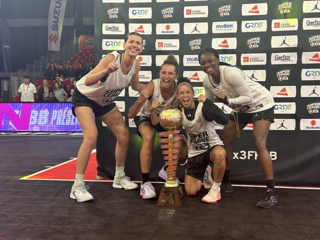Tchaff Rueil inscrit son nom au palmarès de l’Open de France Superleague 3×3 FFBB