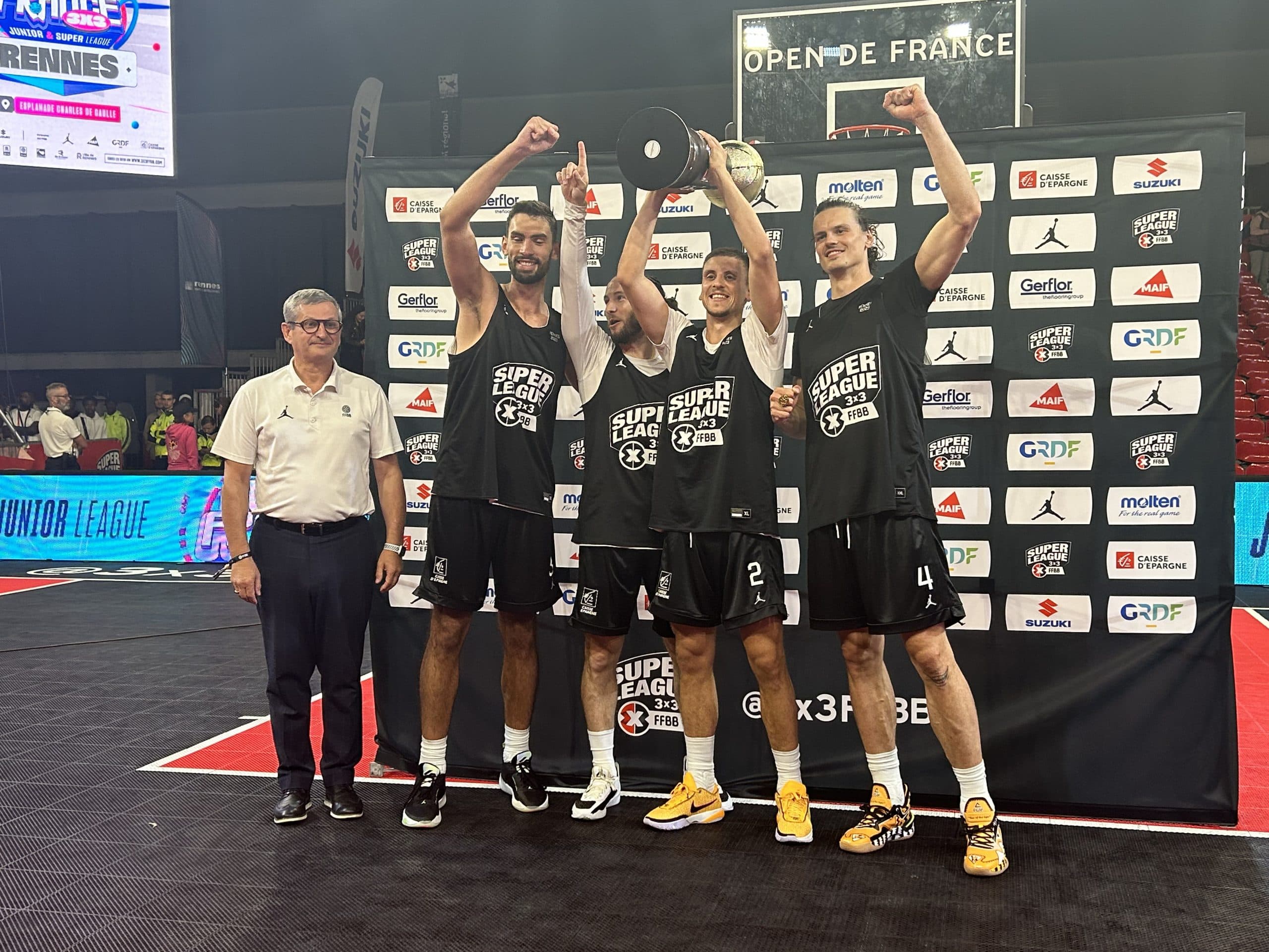 Team Versailles remporte l’Open de France Superleague 3×3 FFBB
