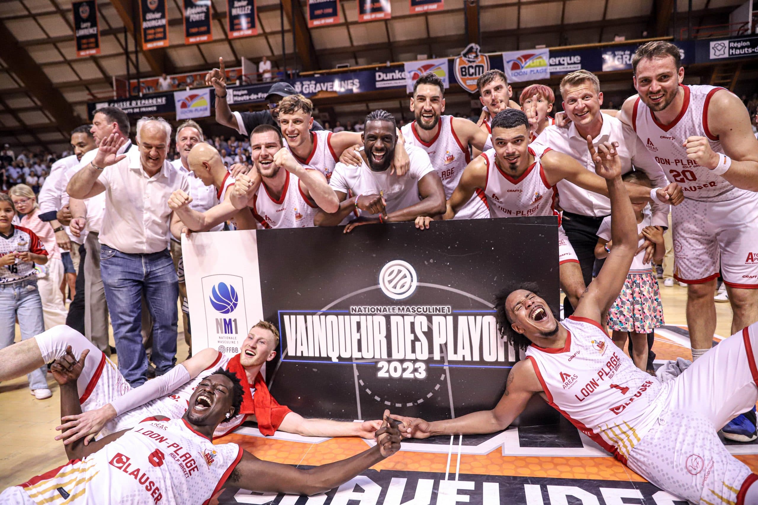Le promu Loon-Plage écrit sa légende et remporte les playoffs de NM1, Poitiers monte tout de même en Pro B !