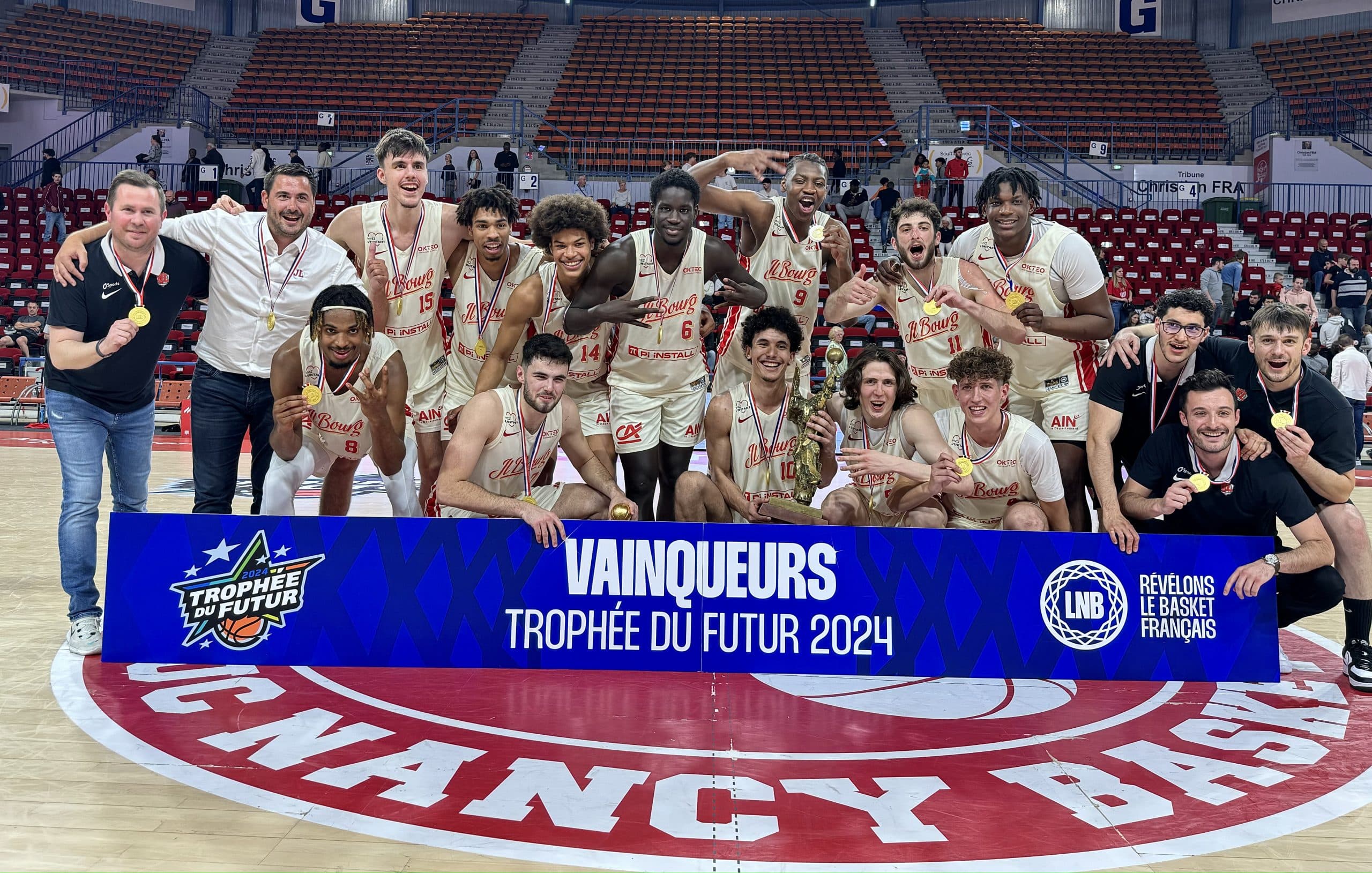 Cinq ans après les U18, la JL Bourg remporte son premier Trophée du Futur