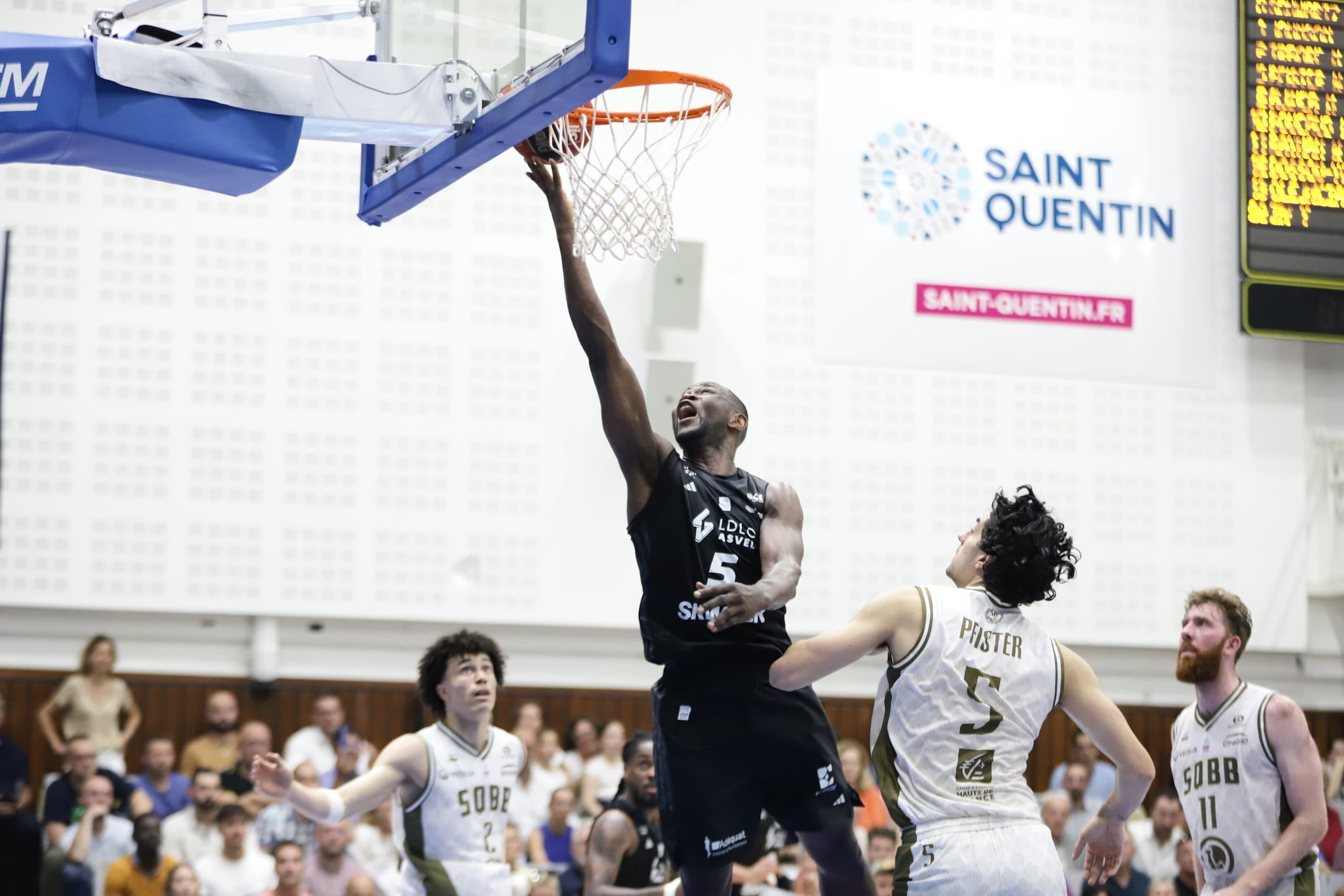 Charles Kahudi a dépassé la barre des 500 matchs avec l’ASVEL