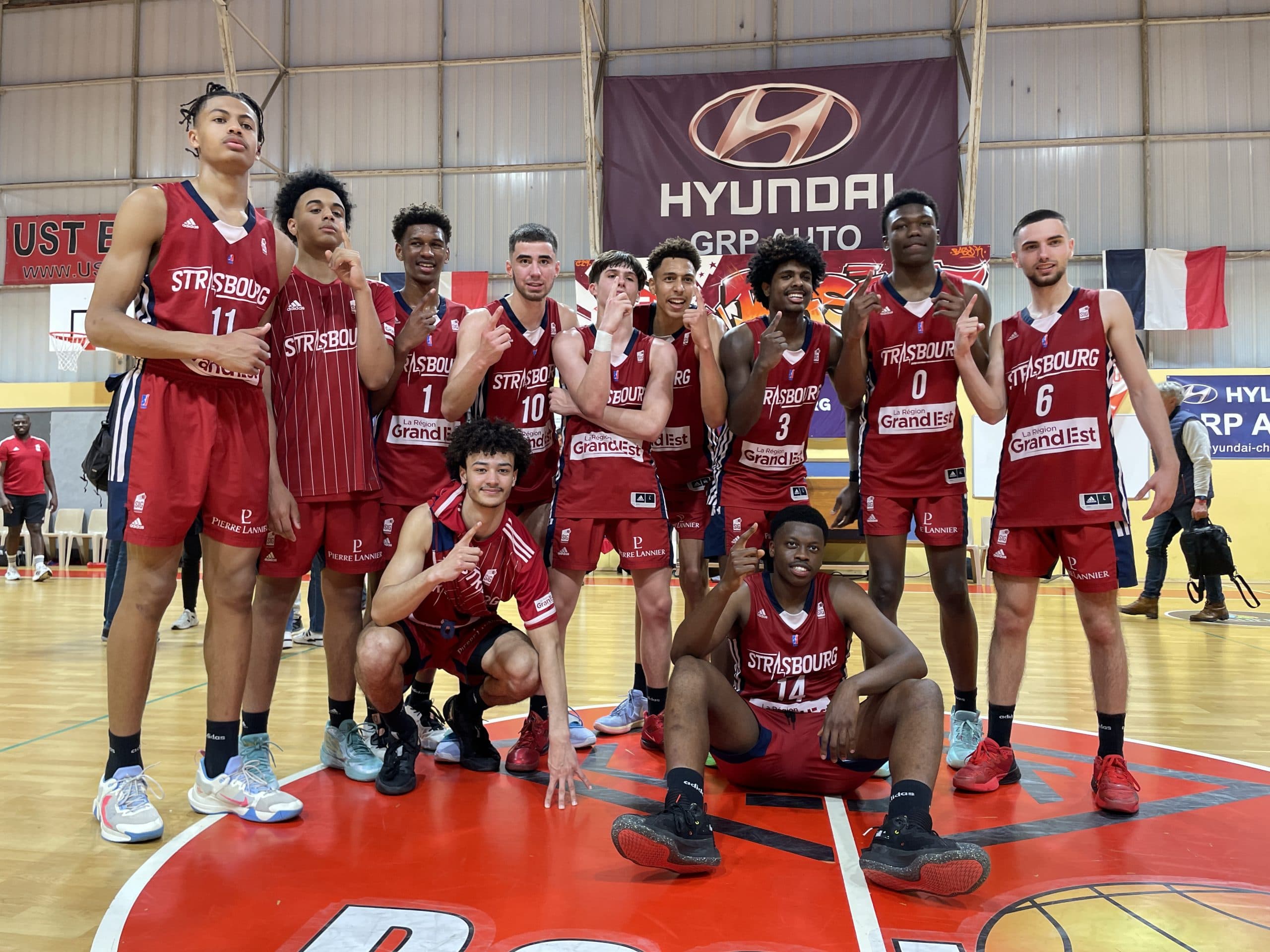 Final Four U18 : Strasbourg fait tomber l’ASVEL et retrouvera Gravelines-Dunkerque en finale