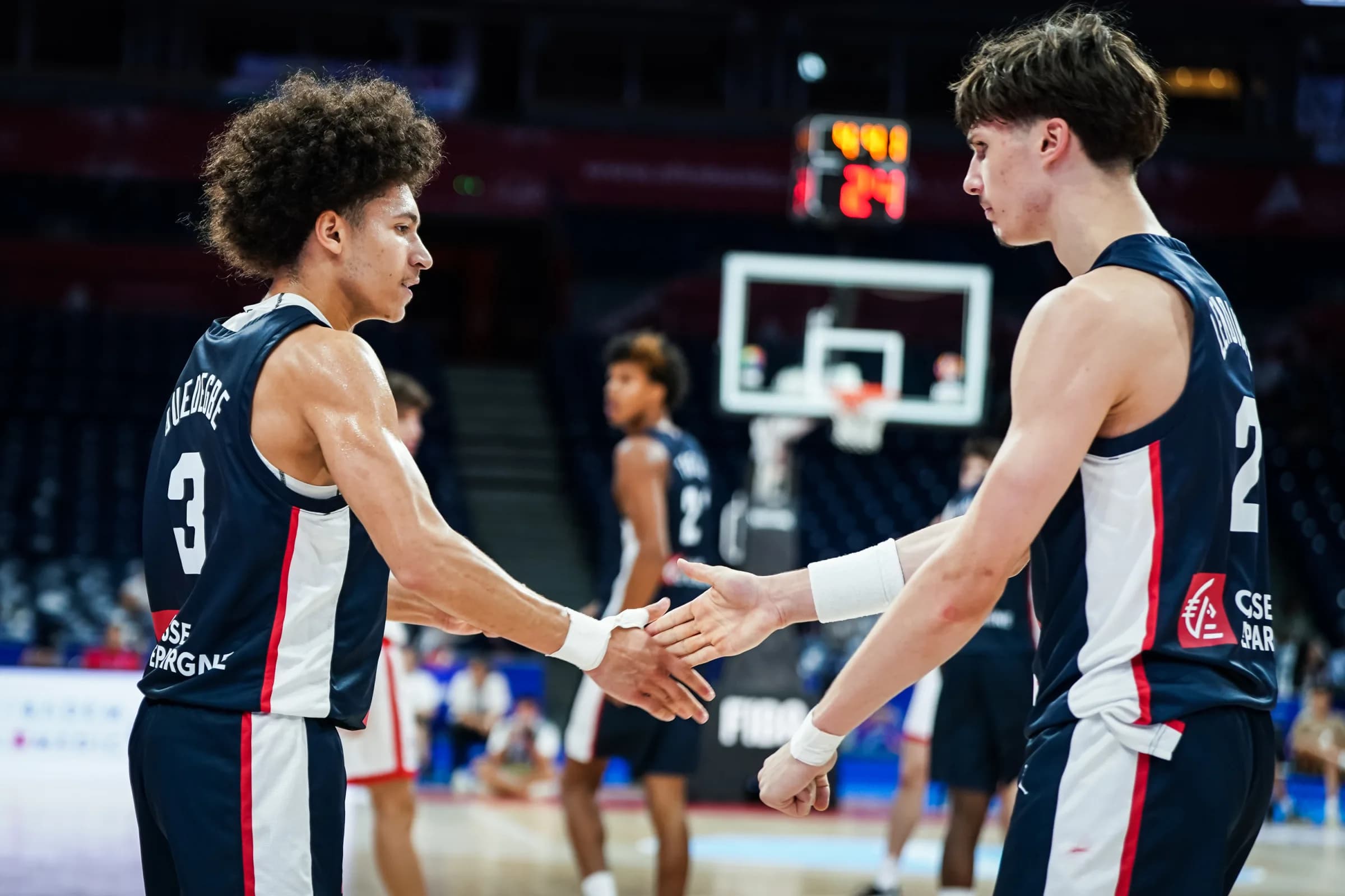 De Roanne à l’équipe de France, Isaac Guedegbe présente les vice-champions d’Europe U18