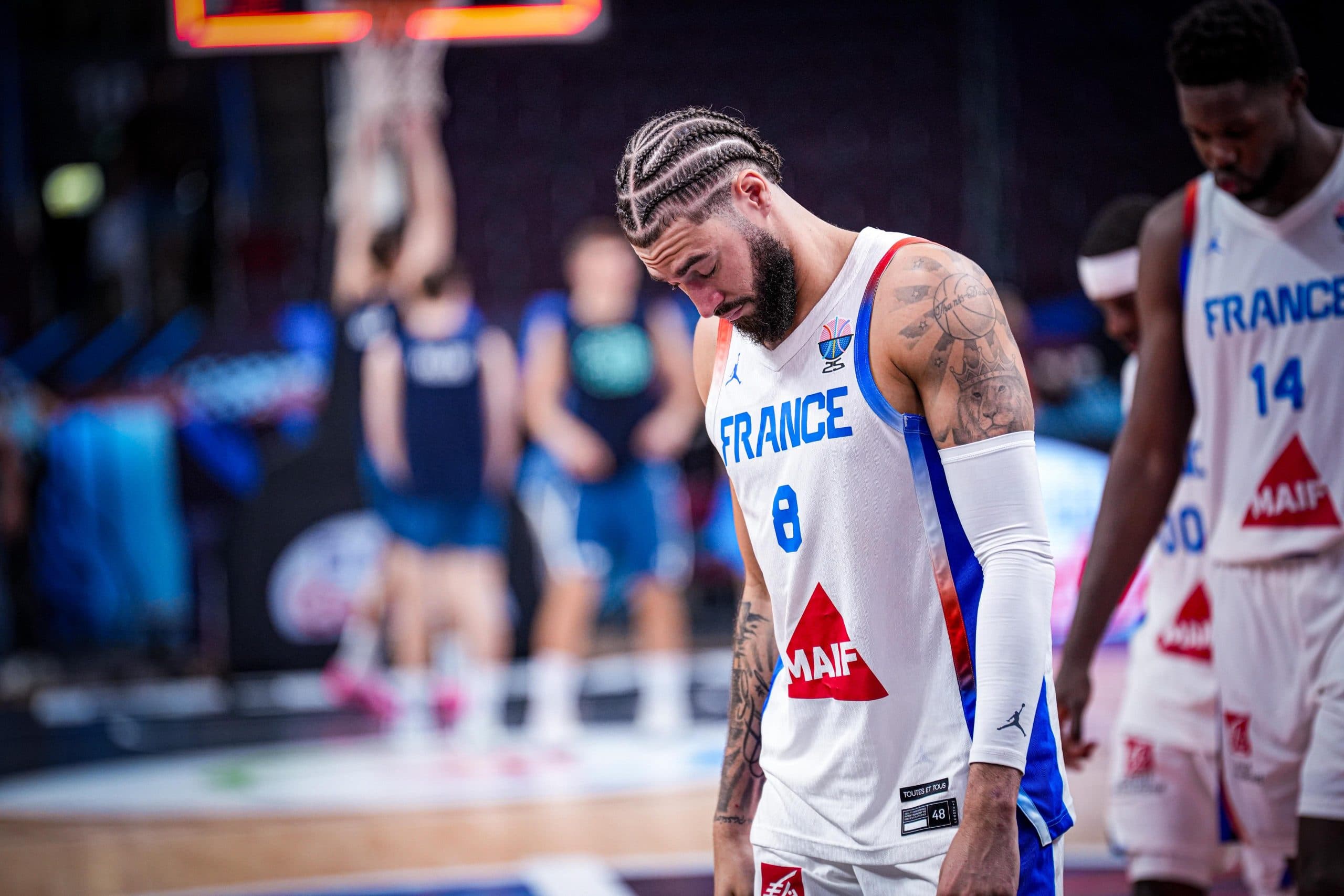 Le cinq a mal lancé les Bleus contre la Géorgie, Isaïa Cordinier le regrette : « On a été responsables »