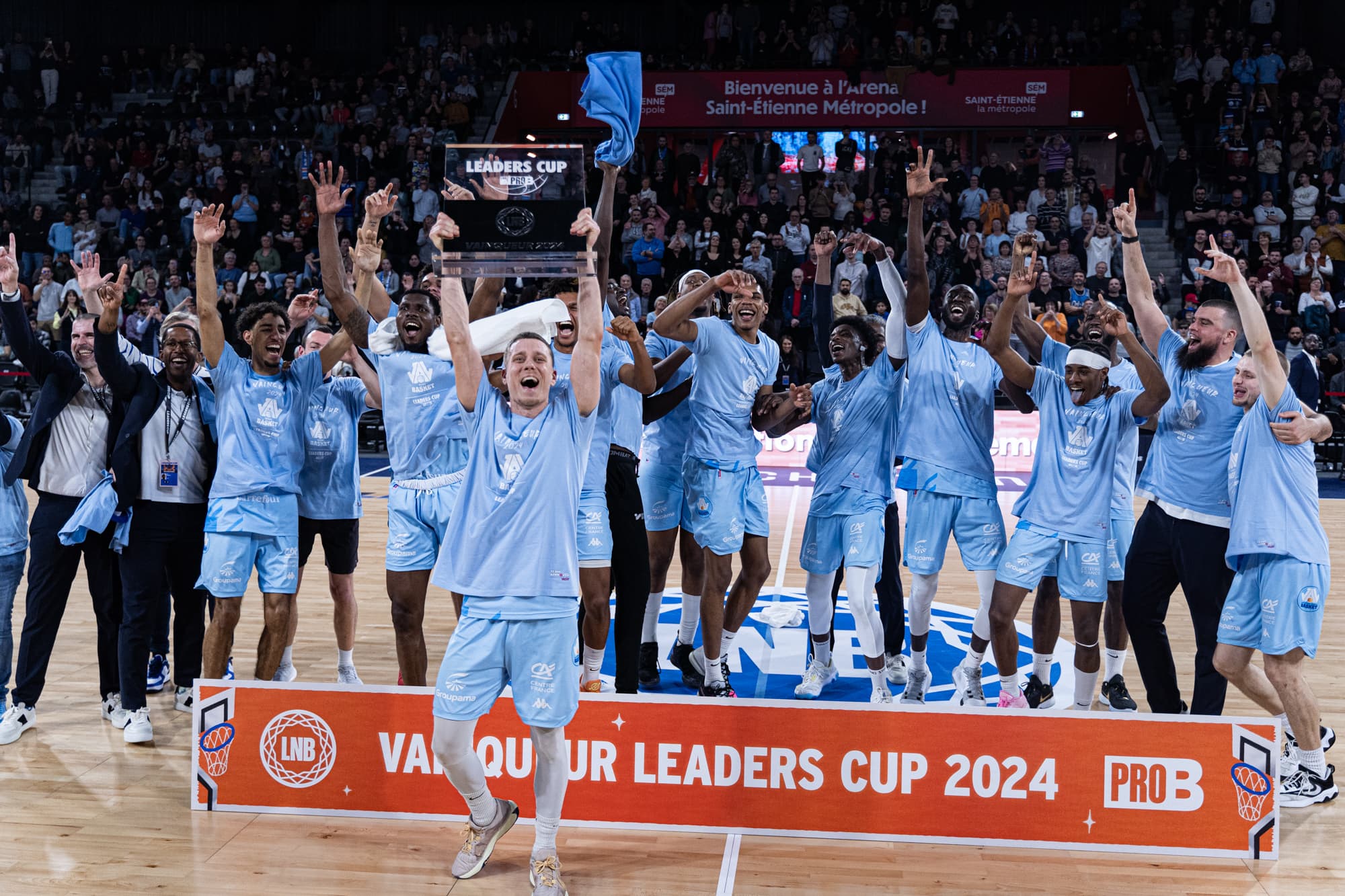 Renversante, la JA Vichy remporte la Leaders Cup Pro B !