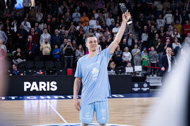 Sébastien Cape MVP de la finale de Leaders Cup Pro B