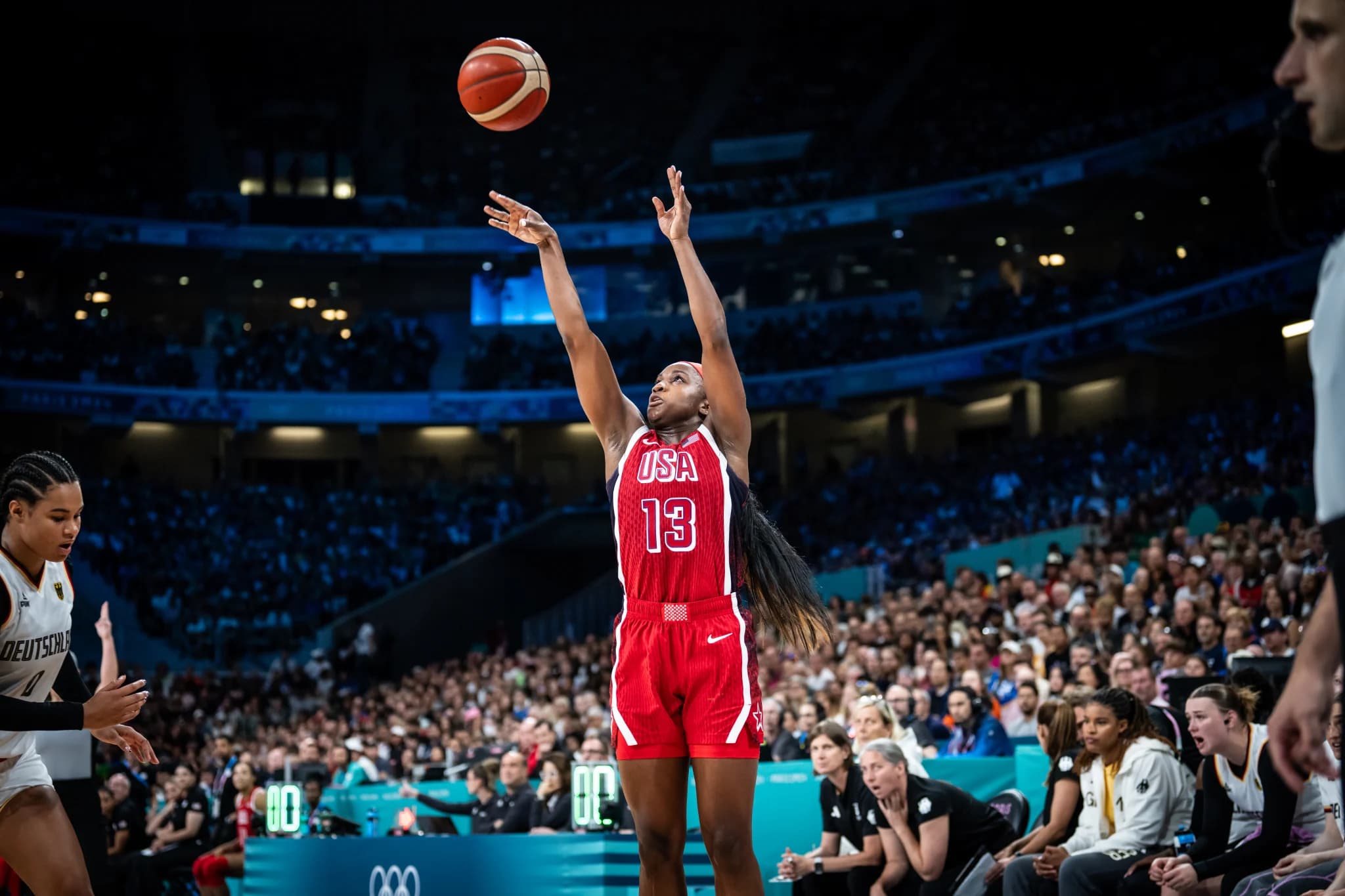 Team USA a distancé l’Allemagne