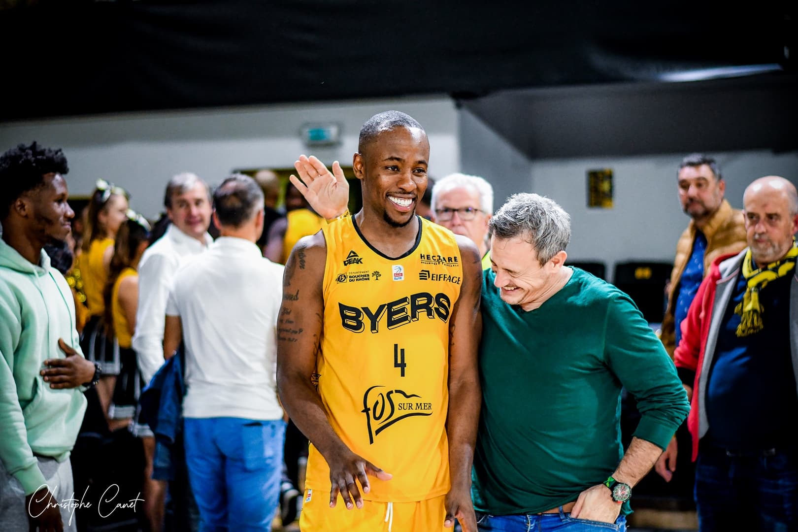 Jamar Diggs de retour à Fos Provence